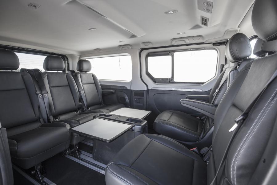 Интерьер Renault Trafic SpaceClass 2017 года  (WW) (фото 8 из 43)